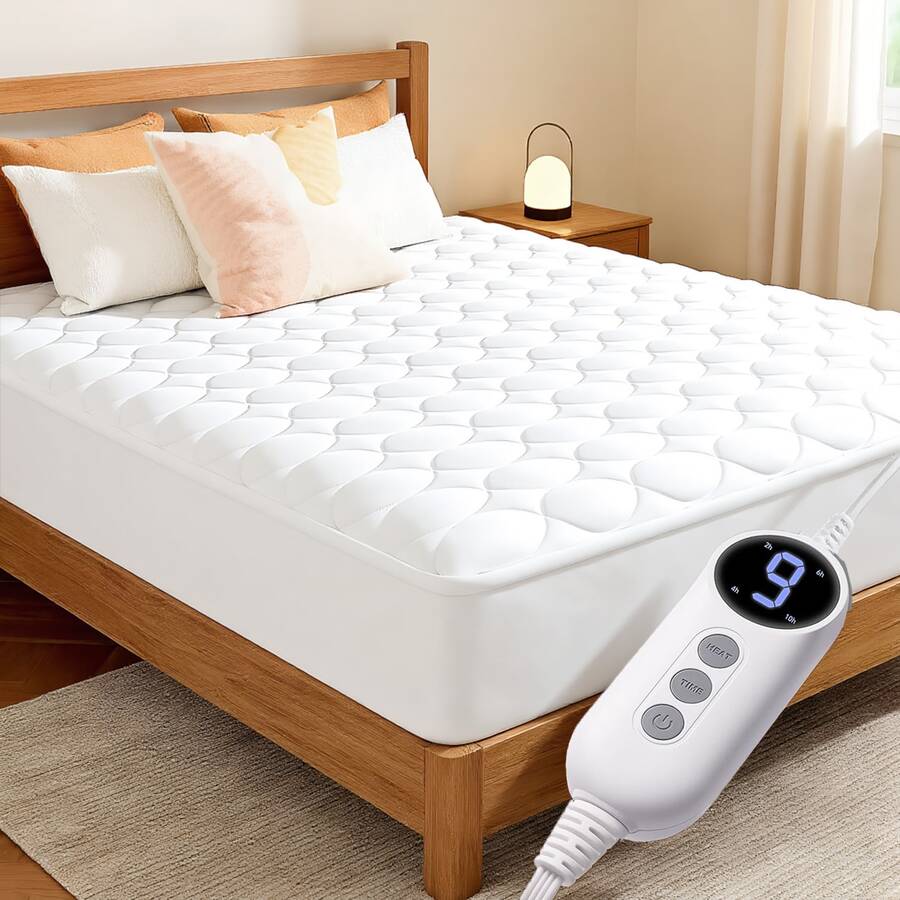 Heated Mattress Pad — Dual Controls