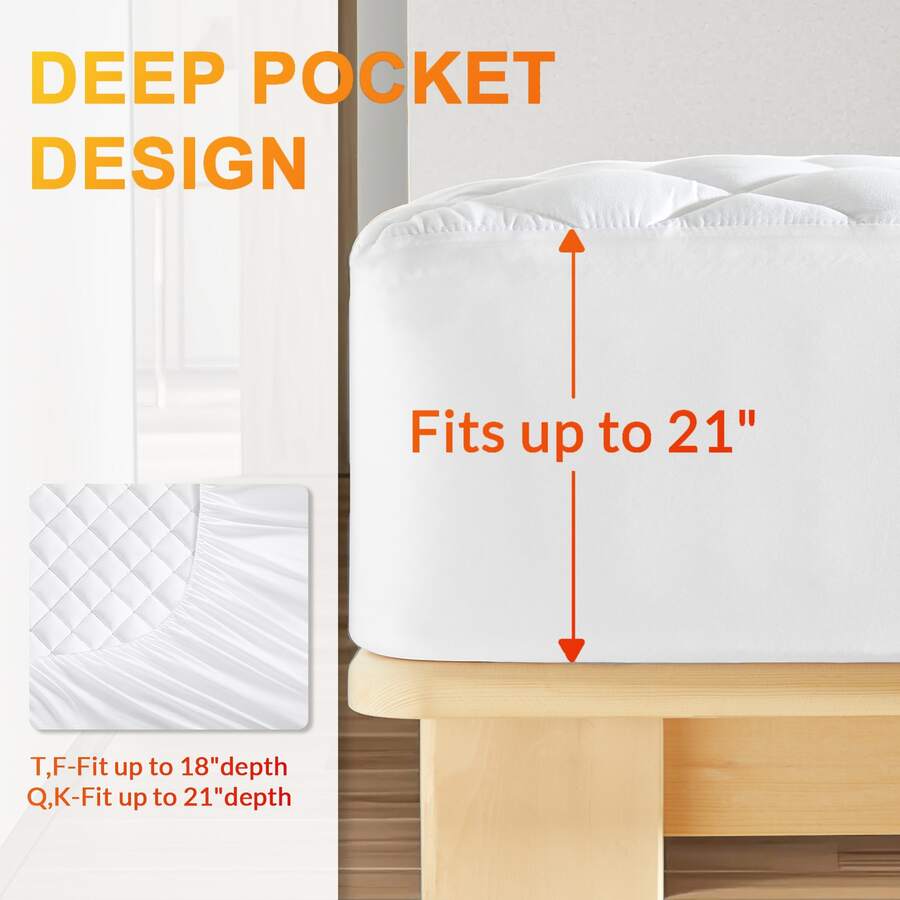 Heated Mattress Pad — Dual Controls
