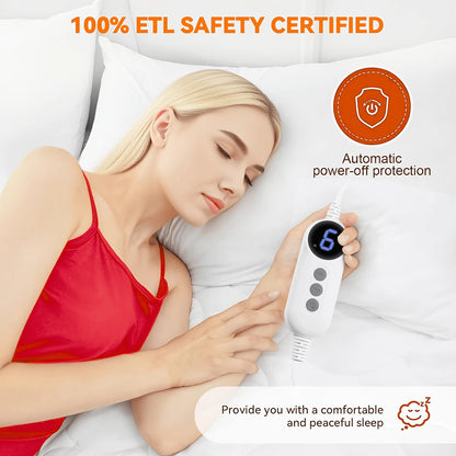 Heated Mattress Pad — Dual Controls