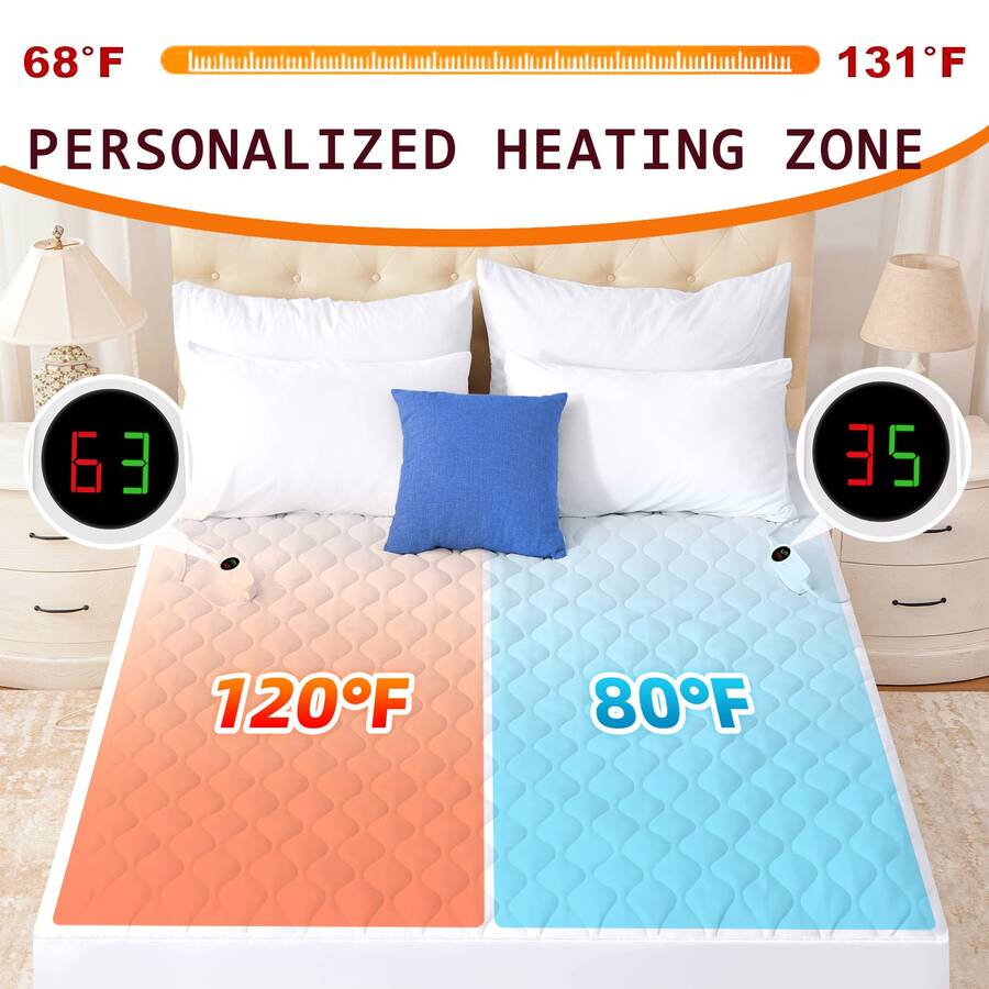 Heated Mattress Pad — Dual Controls