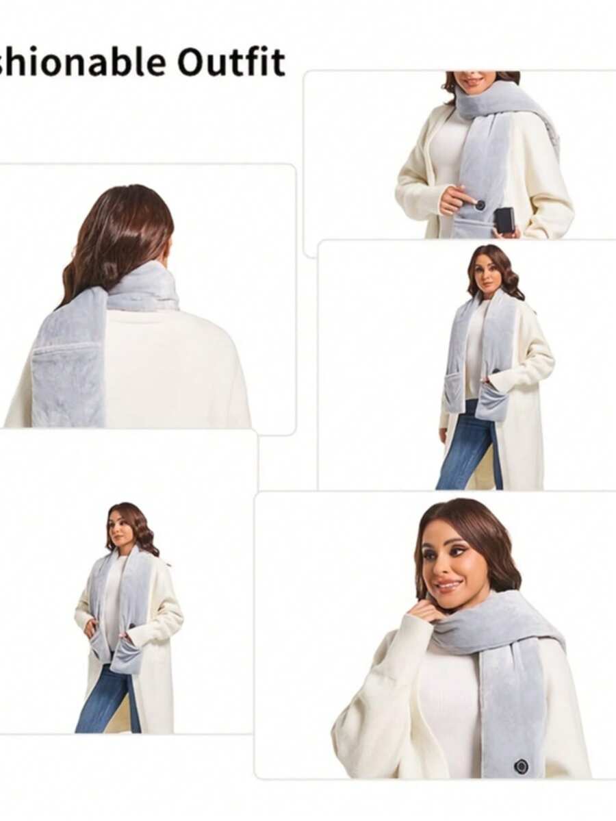 Heated Scarf with Power Bank