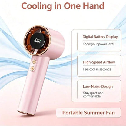 Pocket Fan — Digital Display
