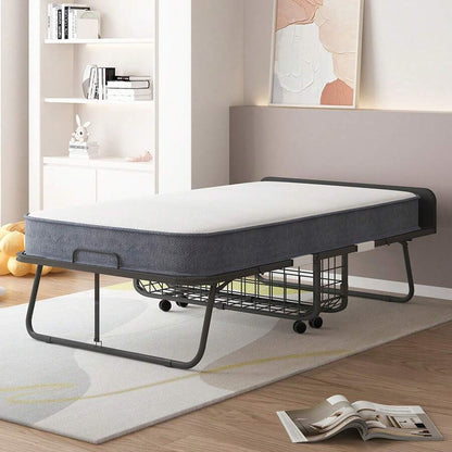 Folding Guest Bed with 5-Inch Mattress