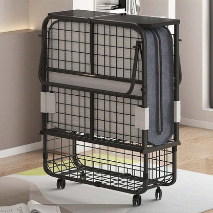 Folding Guest Bed with 5-Inch Mattress