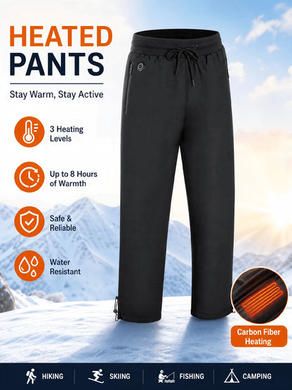 USB Heated Pants — 12 Heating Zones