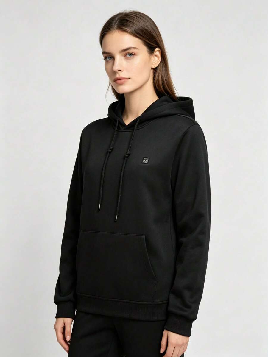 USB Heated Hoodie — 8 Heating Zones
